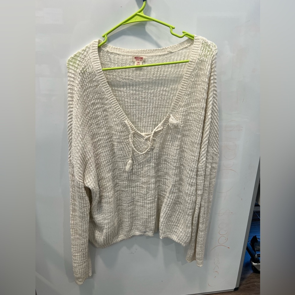 Open Knit Sweater